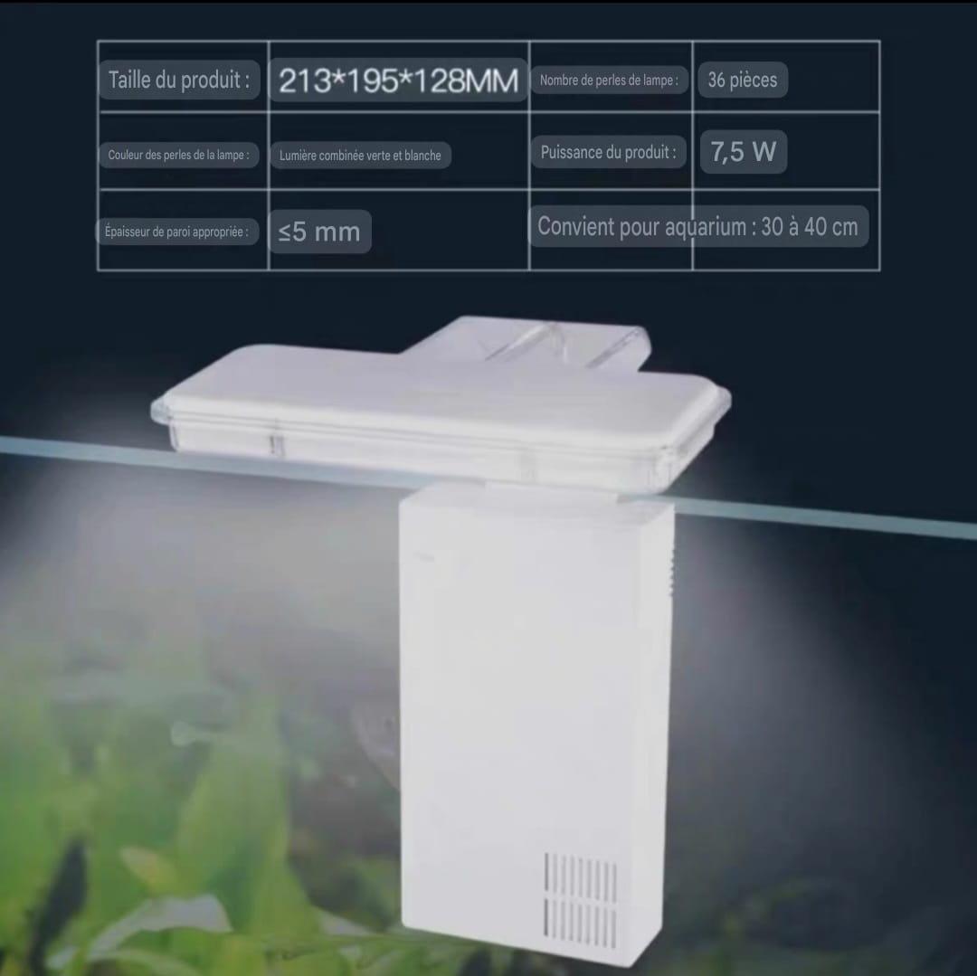 Filtre/Led 2 en 1
